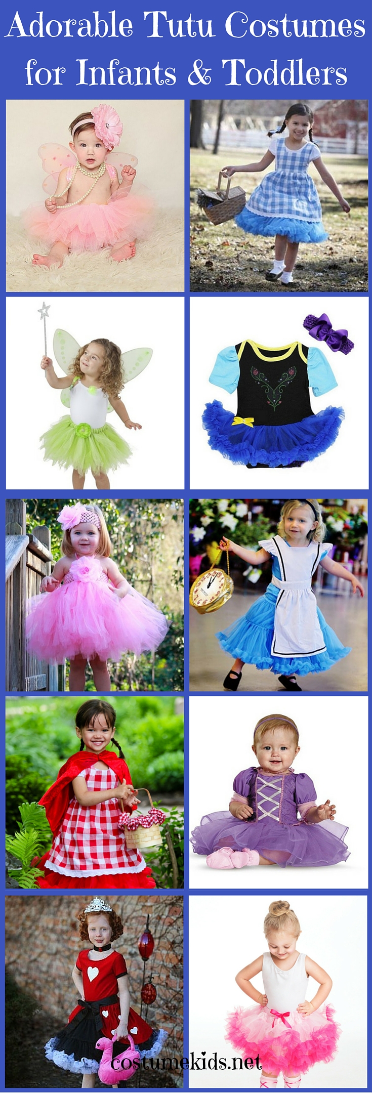 Adorable Tutu Costumes for Infants and Toddlers
