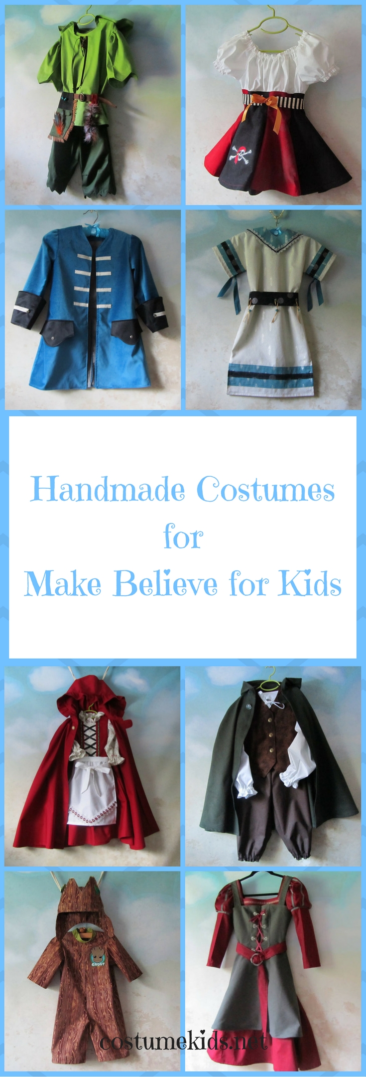 Handmade Costumes for Make Believe for Kids P