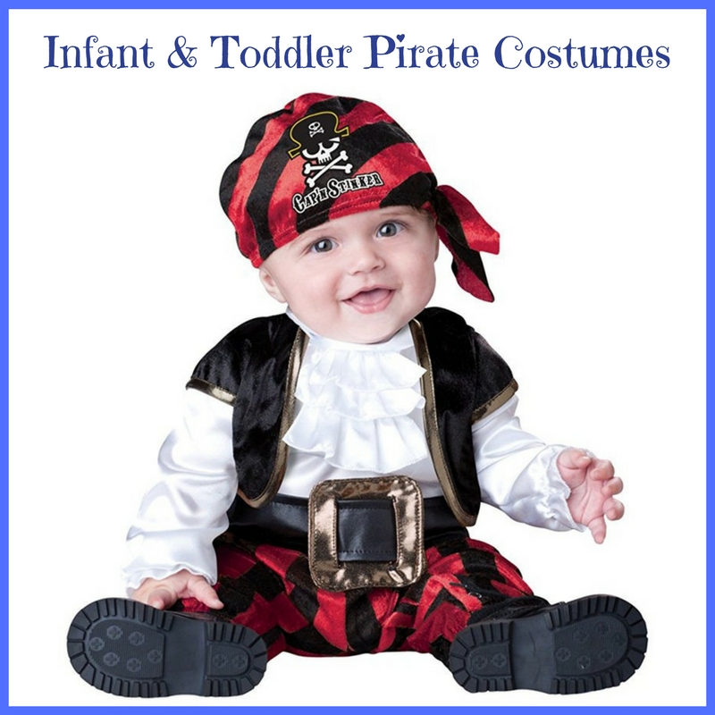 Infant and Toddler Pirate Costumes for Girls and Boys